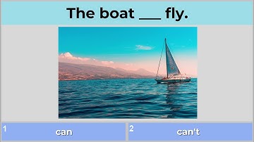Quiz to learn English: Can or Can