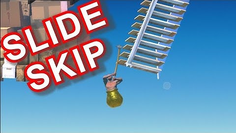 How to do slide skip in Getting over it