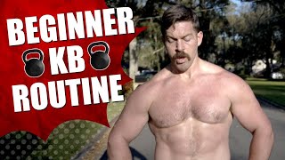 Kettlebell Routine for Beginners (Hits ALL Major Muscle Groups!) | Chandler Marchman