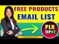 Give away Free Products to Build your List | How to Use Private Label Rights Content | TIP#2