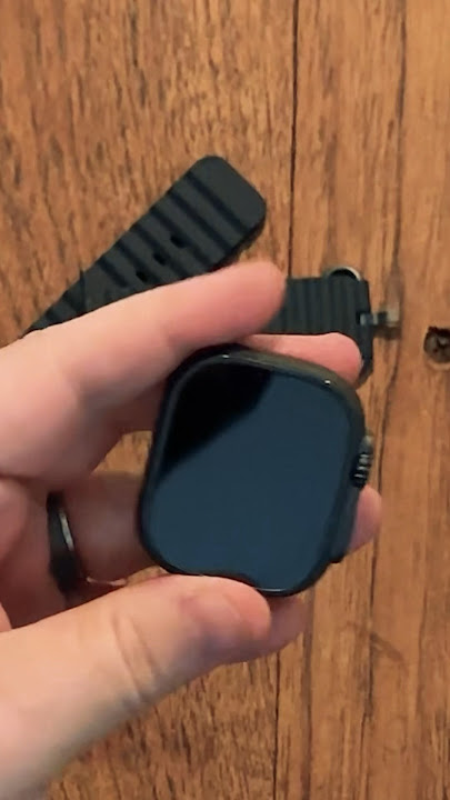 Apple Watch Ultra 2 Black Titanium Unboxing 🍏 #tech #apple #funny