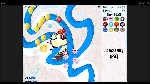 Using Every Tower (Track 4, Hard, Bloons Tower Defense 3 Challenge)