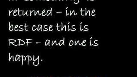 Quick Linked Data Intro