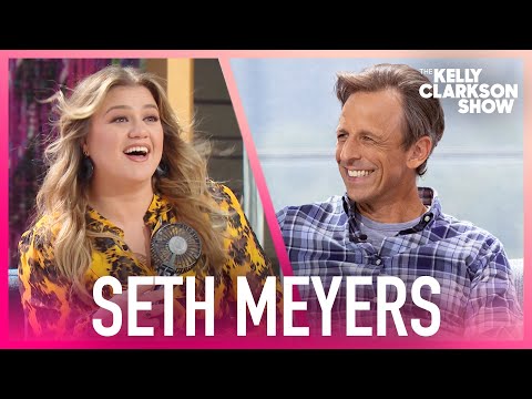 Kelly Clarkson Has Beyoncé Moment During Seth Meyers Interview