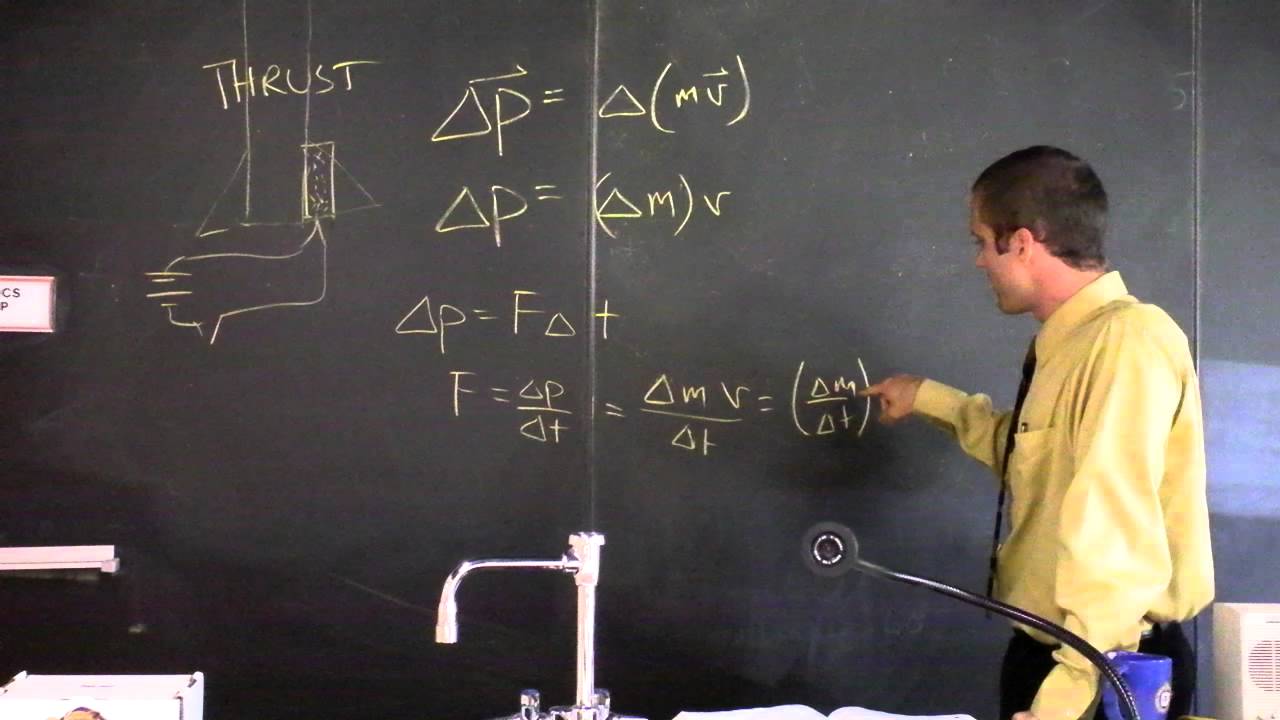 Thrust of a Rocket 'Cuz You and Your Friends can do ROCKET SCIENCE | Doc Physics