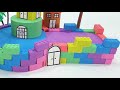 earn colors How to make caterpillar with Kinetic Sand, Mad Mattr, Slime ( Satisfying ) | JF eries