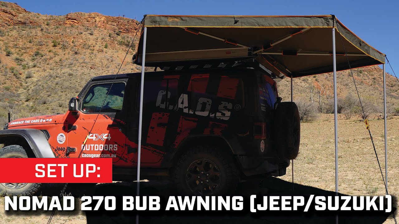 NOMAD 270 Bub Awning (Jeep/Suzuki) – CAOS Gear