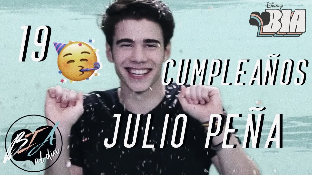 JULIO PEÑA CUMPLE 19 AÑOS