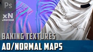 'Ferryman Set' Texture Baking: Normal maps & Ambient Occlusion maps