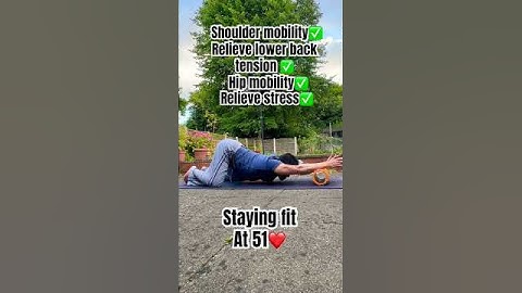 Playing with foam roller | child’s pose-puppy pose🔥