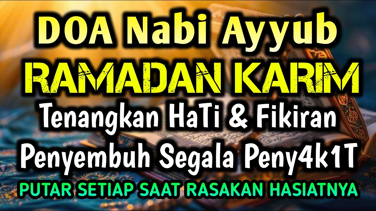 RUQYAH DOA PENY3MBUH SEGALA PENY4KIT 🤲 INSAALLAH S4KIT DITUBUHMU S3MBUH AYAT RUQYAH MERDU