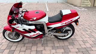 1989 Suzuki GSX-R 750 Walk Around