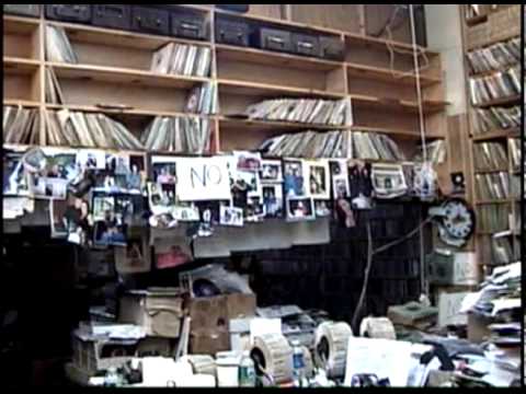 Lively Val Shively at his R&B Records Shop