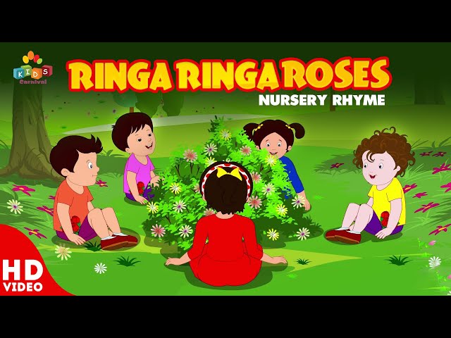 Ringa Ringa Roses | Ring Around the Rosie -3D Kid's Songs And Nursery  Rhymes for children | By Милые детиFacebook