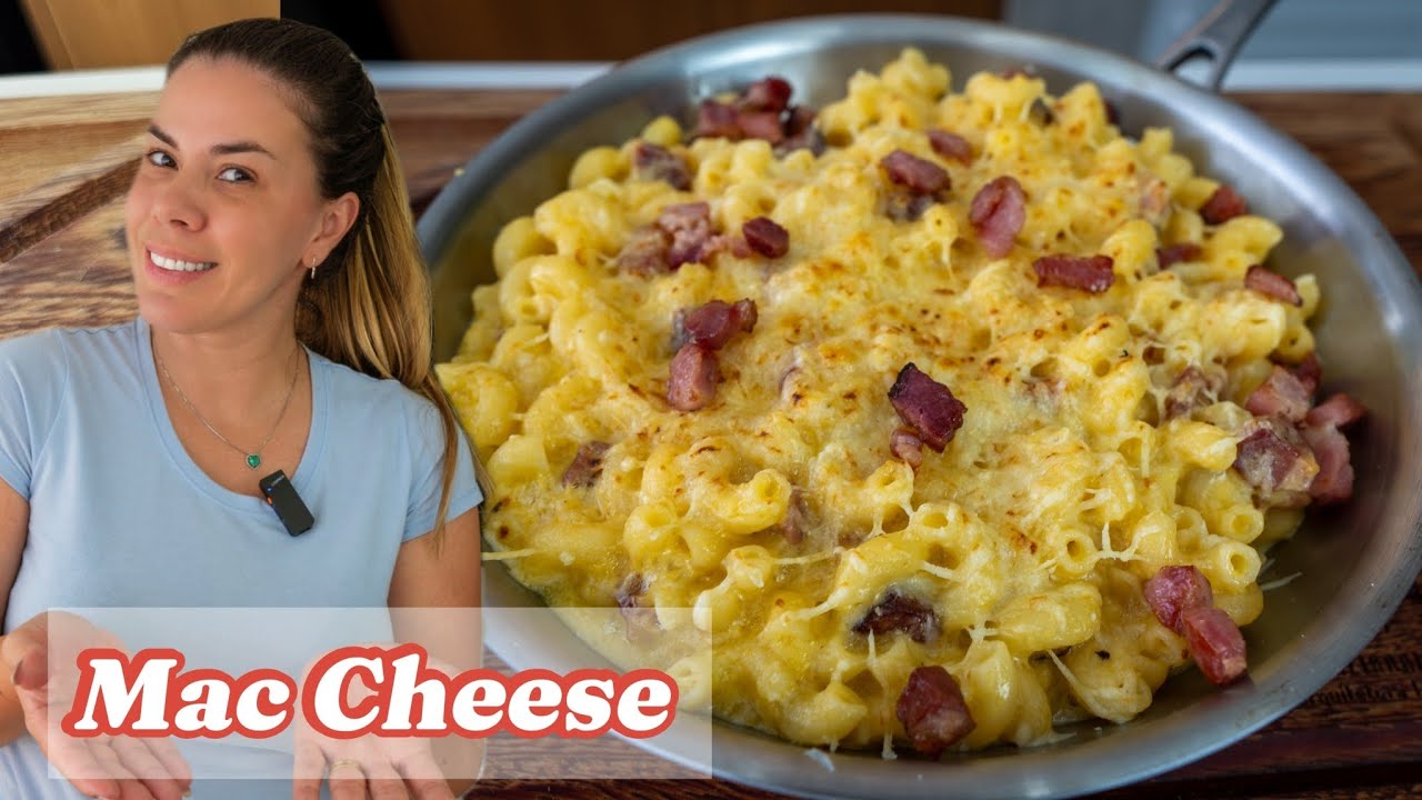 Mac & Cheese cremoso com bacon Original!