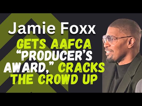 Jamie Foxx Cracks Crowd Up at AAFCA Luncheon #aafca15 #aafca