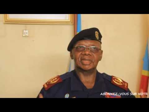 A Bunia, le Commissaire Gén de la PNC, Dieudonné Amuli appelle la Police à plus de professionnalisme