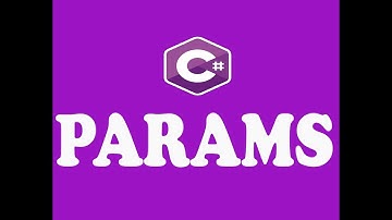 PARAMS KEYWORD IN C# ( URDU / HINDI )
