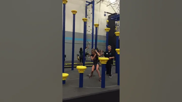 Julia Masters the Extreme Climb