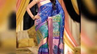 Latest Silk Saree Collection // Trending  Silk // Saree Design