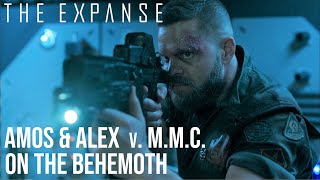 The Expanse - Amos & Alex v Bobbie's Fireteam on The Behemoth