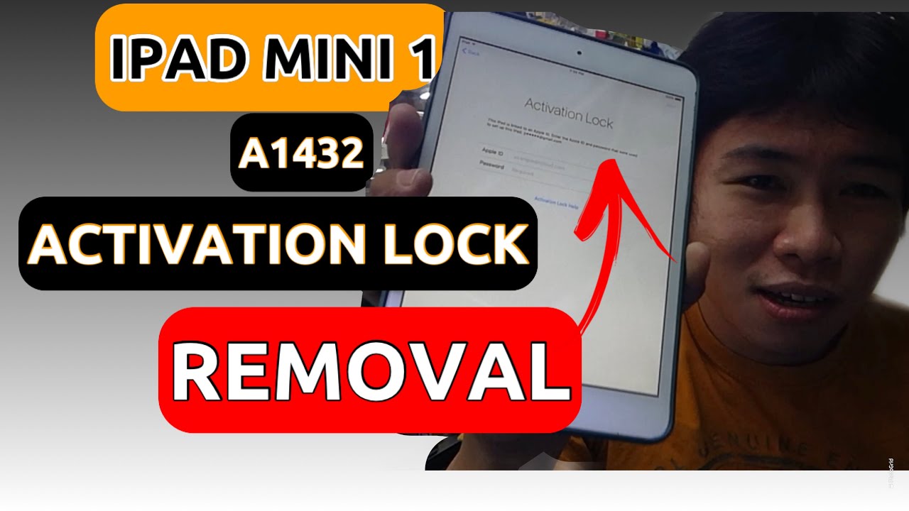 Ipad Mini 1 A1432 Activation Lock Removal - YouTube