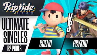 Scend (Ness) vs PsyKoD (Ike) - Ultimate Singles Round 2 Pools - Riptide 2023