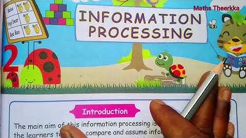 5th std maths | Term 1 | Unit 6 | Information Processing