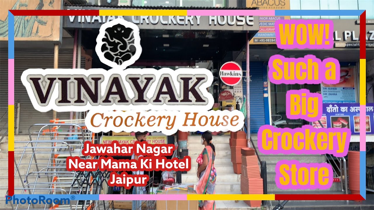 WOW! Such a Big Crockery Store... 