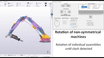 ParaMatic Mechanical Clash Detection and Rotation Tool for Tekla - Non-Symmetrical Machines