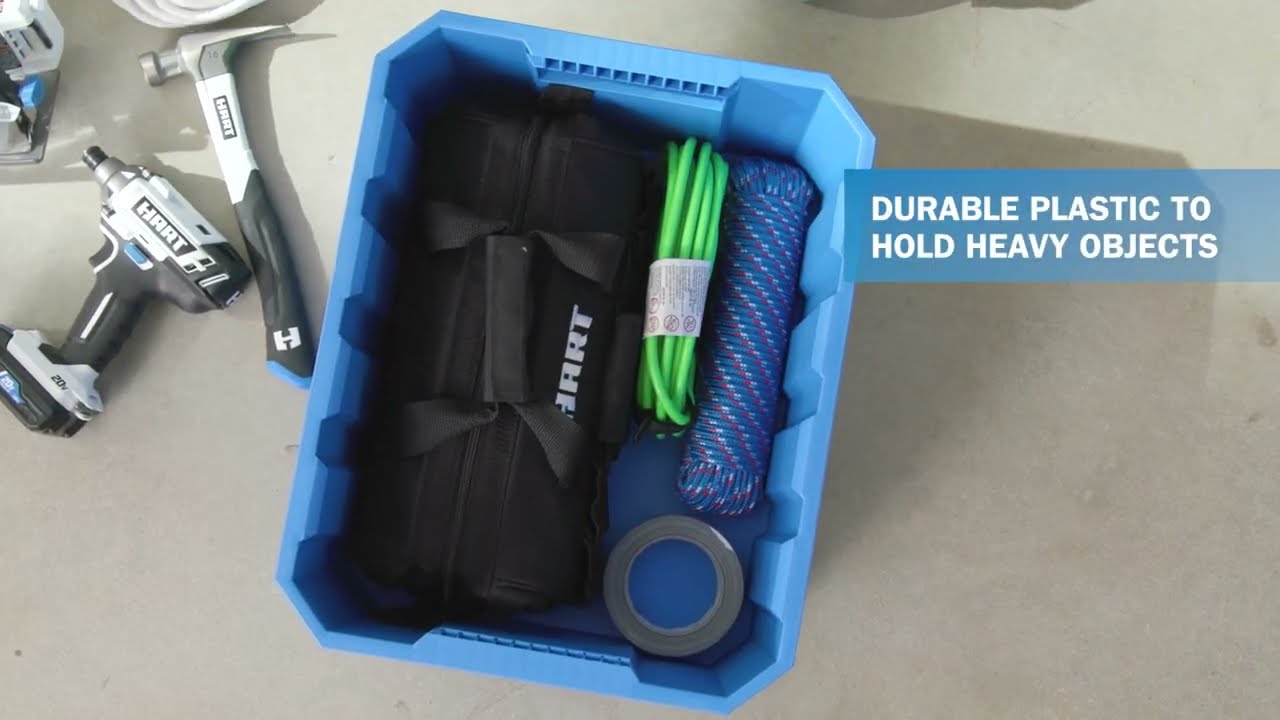 HART 8 5G Storage Crate - YouTube