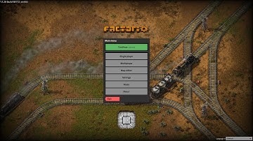 Factorio Base overview Rail World part 2