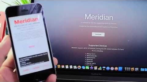iOS 10 - iOS 10.3.3 Jailbreak for 64-bit Devices - Meridian Jailbreak