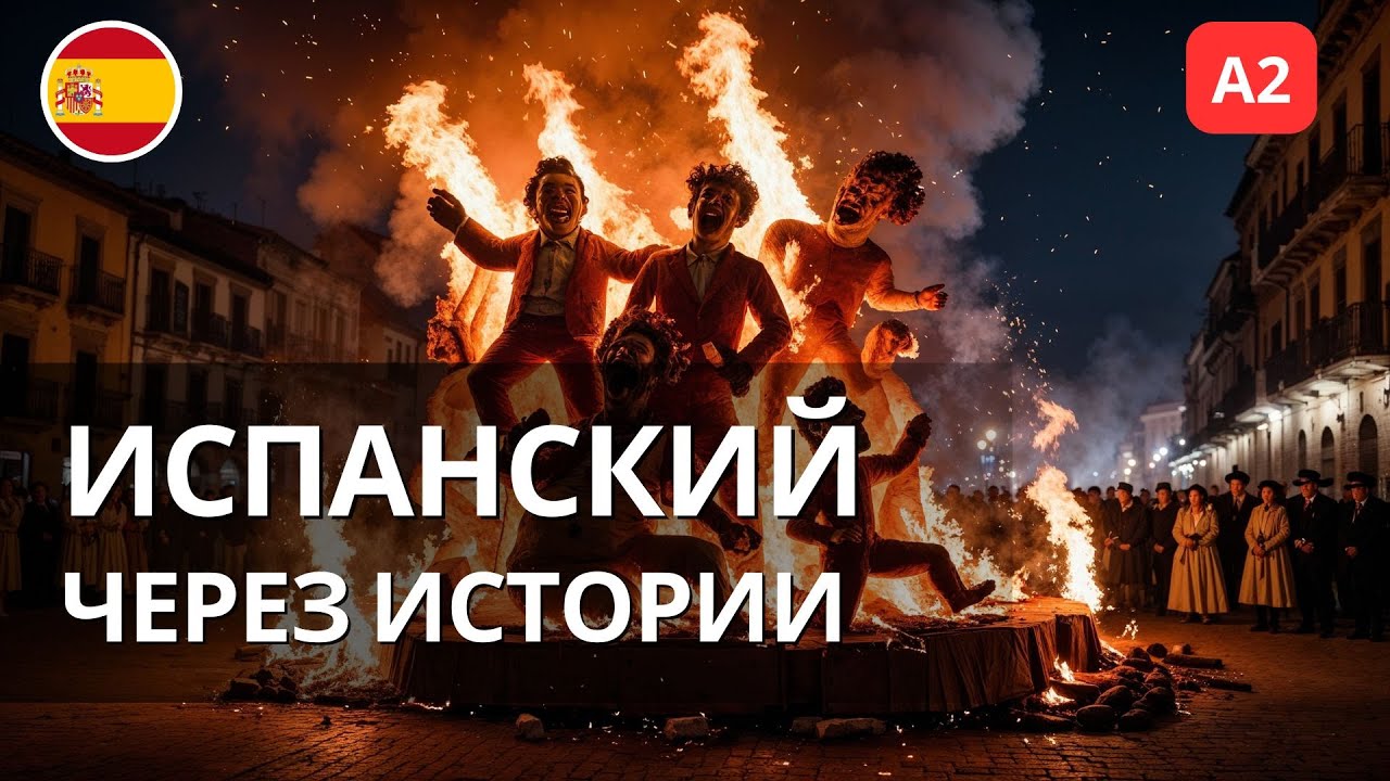 Зачем же они их сжигают? 🔥 LAS FALLAS  | Уровень A2 |  Испанский через истории