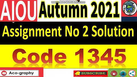 AIOU Code 1345 Solved Assignment No.2 Autumn 2021 | Subject: Principles of Commerce | Level: FA/ICom