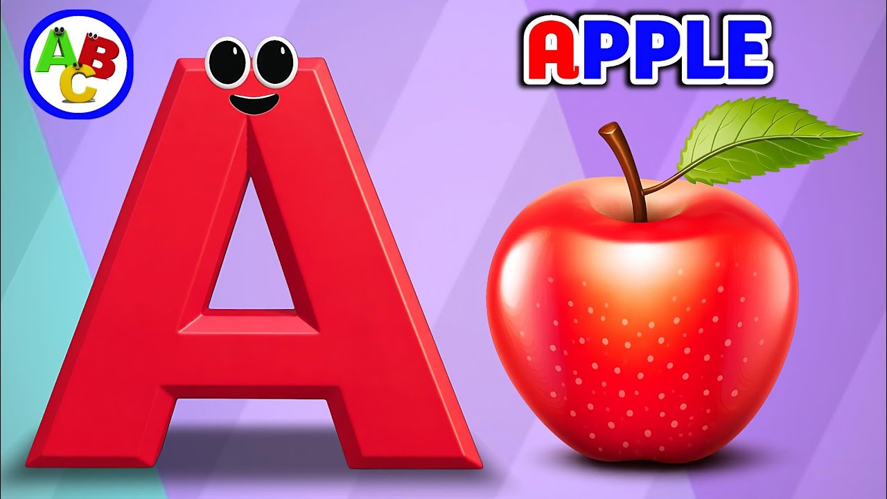 🎵 ABC Phonics Song 🍎 A for Apple 🍏| Learn Alphabet Sounds A to Z 🎵⭐🎼