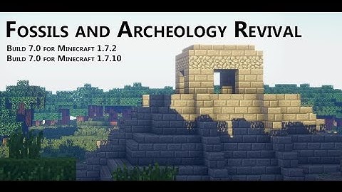 [1.7.10][NEW] Fossil & Archaeology Mod Installation Tutorial for Minecraft 1.7.10