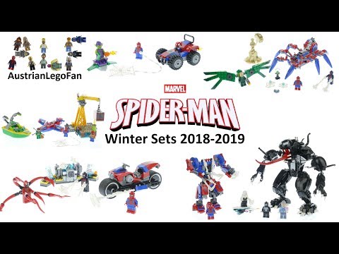 All Lego Marvel Spider Man Far From Home Minifigures !!! Lego VS Movie. 