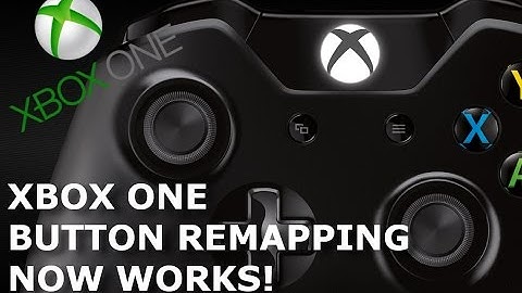 XBOX ONE Controller Remapping Now WORKS!