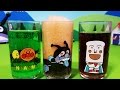 アンパンマン アニメ❤おもちゃ アンパンマングラスに駄菓子屋のジュース！Anpanman toys anime