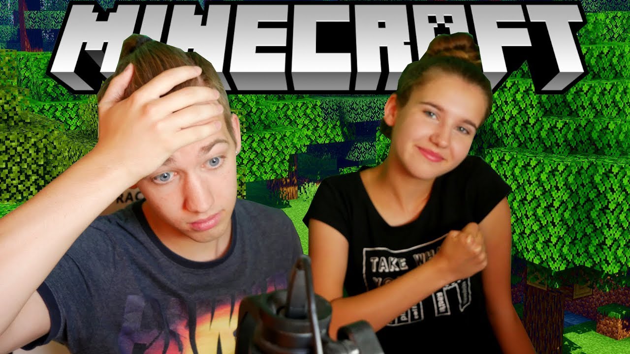 UCZĘ SIOSTRĘ GRAĆ W MINECRAFT ! *zdenerwowałem się*