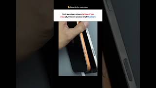 First teardown shows iphone 17 pro max aluminium weaker than titanium 🔥 #technology #explained