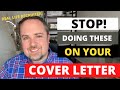 Cover Letter Mistakes - 8 Cover Letter Tips and Tricks