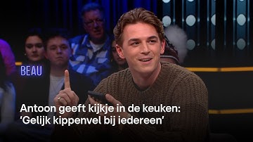 Thumbnail of Antoon geeft kijkje in de keuken: 'Gelijk kippenvel bij iedereen' | BEAU Op Zondag