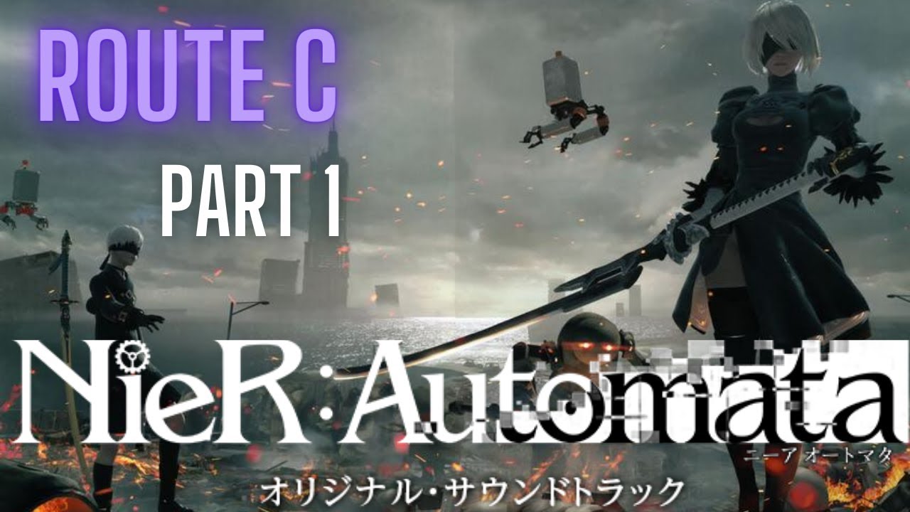 Nier Automata Gameplay Walkthrough Route C Part 1 A2 (PS4)  - No Commentary