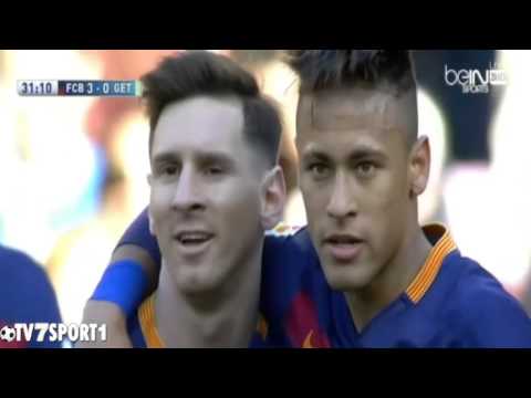 اهداف مباراة برشلونة وخيتافي      تعليق حفيظ دراجي 