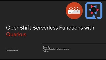OpenShift Serverless Functions with Quarkus
