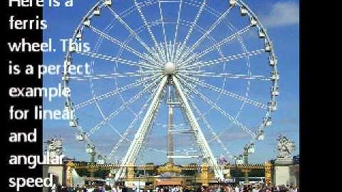 Linear and Angular Speed and Arc Length