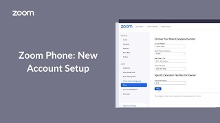 Learn how to set up your new zoom phone account in the portal!