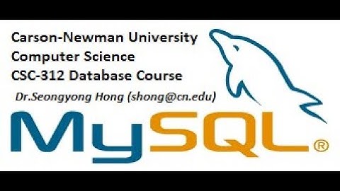 CSC-312-A: Demonstration of database project